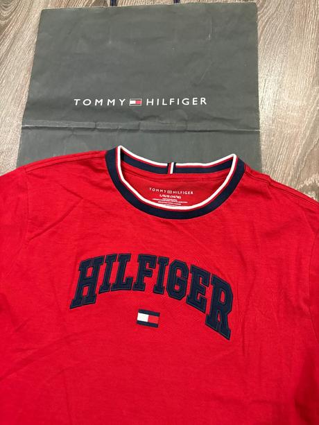 Tommy hilfiger chlapcenske tričko na 14-16 rokov, tommy hilfiger,164