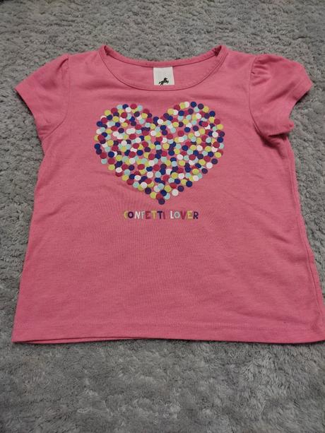 Tričko so srdiečkom 3-4r, c&a,98