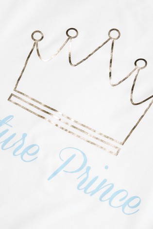 Next tehotenské tričko s nápisom budúci princ, next,44