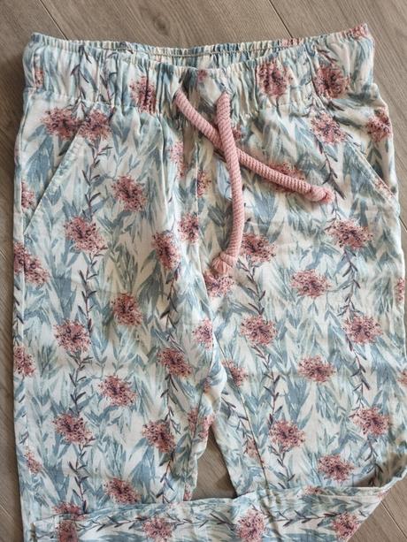 Ľanové nohavice, esmara,36