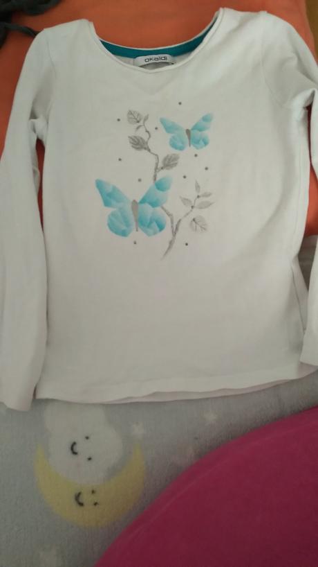 Tričko č.92 motýliky, 92