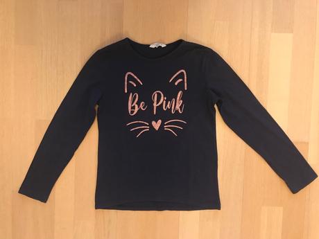 Bavlnené tričko s motívom mačky be pink, calliope,140