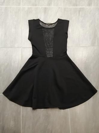 Čierne sexi šaty vxs-s, s