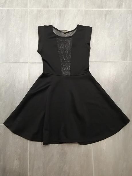 Čierne sexi šaty vxs-s, s