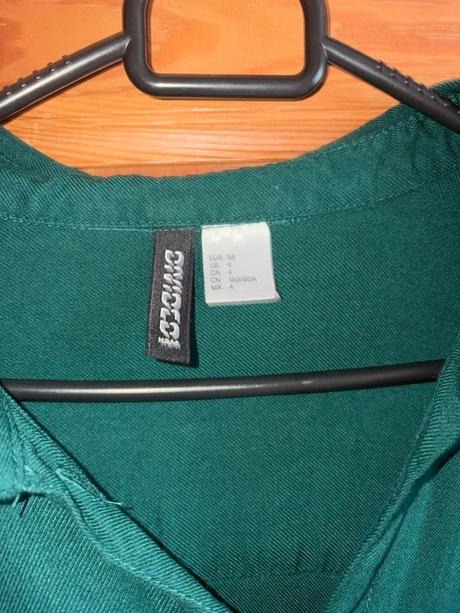 Košeľové šaty, h&m,34