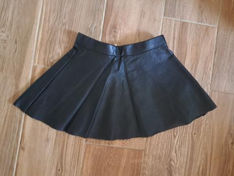 Dievčenská koženková sukňa, h&m,110