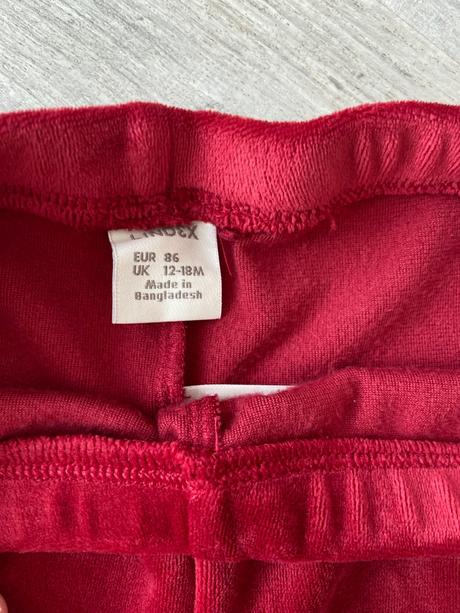 Zateplené zamatové legíny lindex č.86, lindex,86