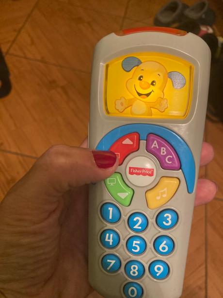 Fisherprice hovoriaci telefon, 
