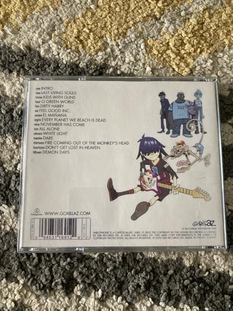 Gorillaz demon days (2005), 