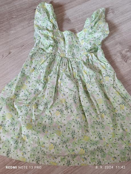 Blúzkove šaty, h&m,116