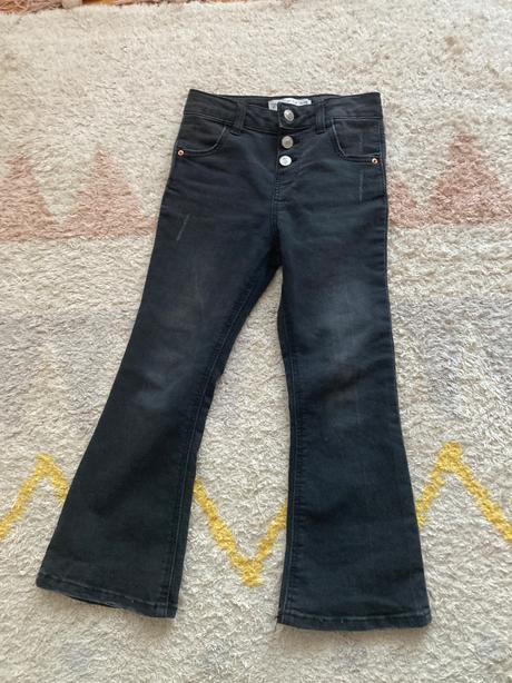 Zara flared denimove nohavice/rifle, zara,110