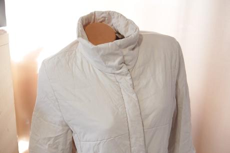 Dĺhá krémová bunda l, l