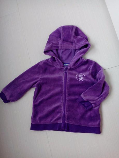 Velurova mikina, lupilu,80