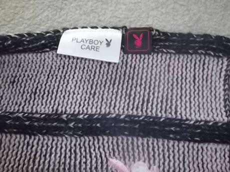 Čierno ružový šálik playboy, playboy,m