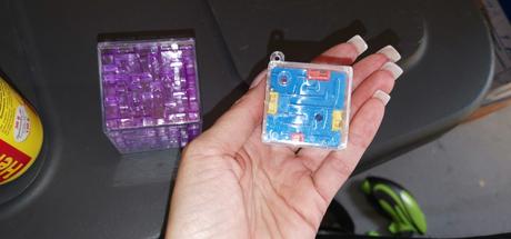 3d kocka puzzle bludisko, 