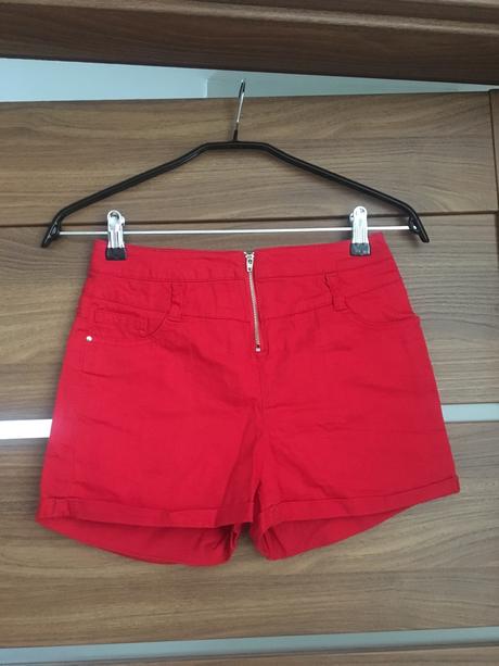 Šortky s vysokým pásom, amisu,xs