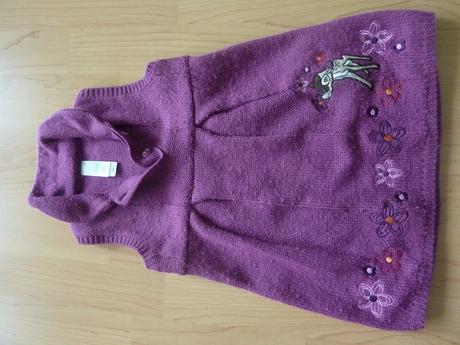 Úpletové šatočky,vestička, c&a,86