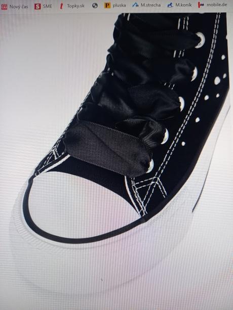 Plátenky čierne členkové, 40