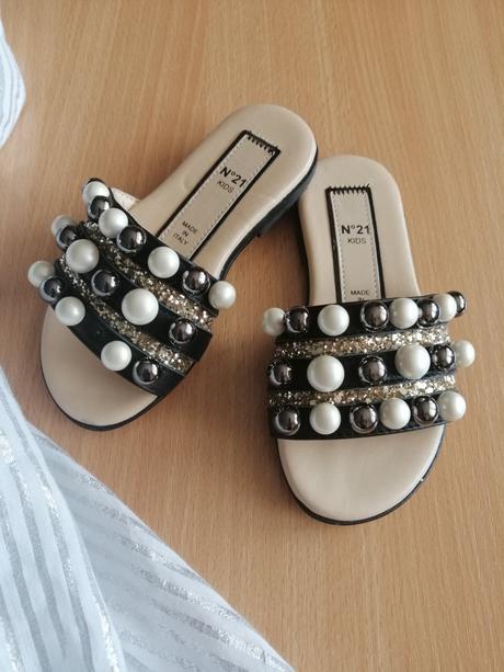 Kožené talianske šľapky vero cuoio, veľkosť 25, 25