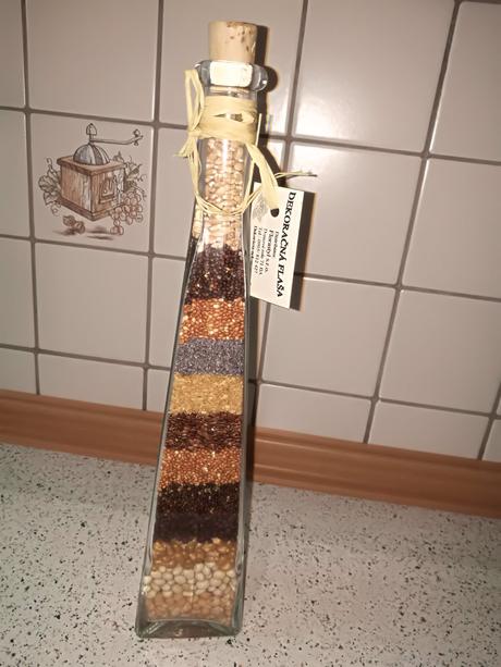 Dekoračná flasa,