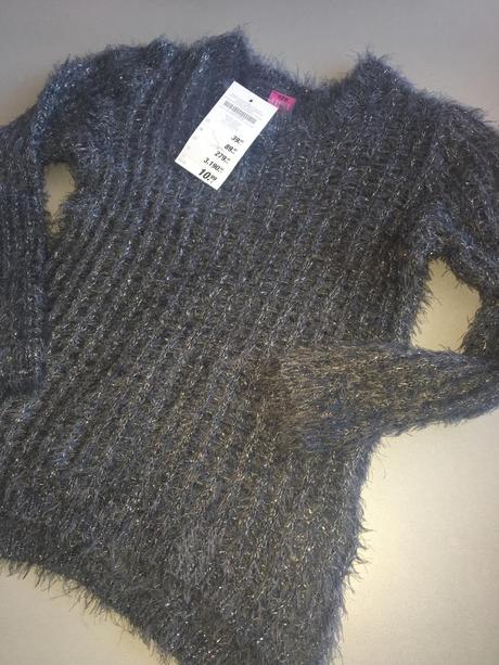 Krasny chlpaty svetrik, kik,128