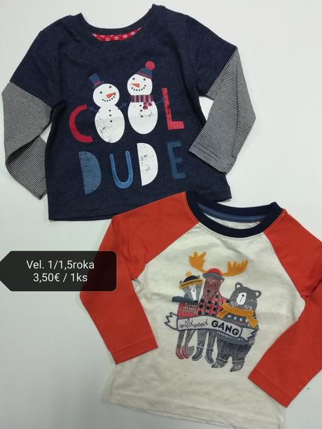 Tričko so zimným motívom, 86