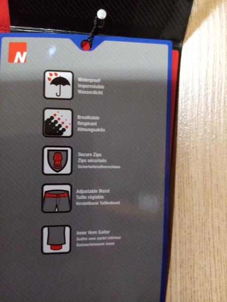 Pánske lyžiarske nohavice., l