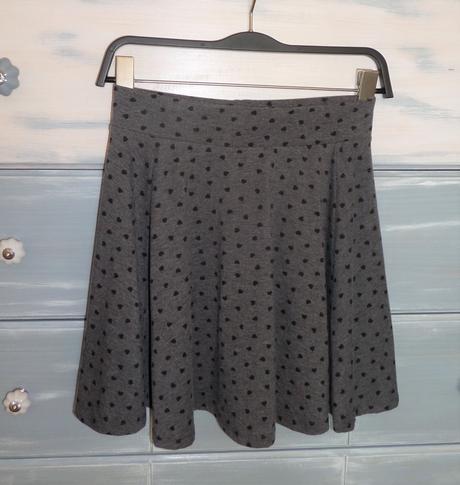 Sukňa so srdiečkami, basics,s