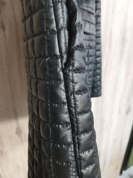 Kabát koženkový, m