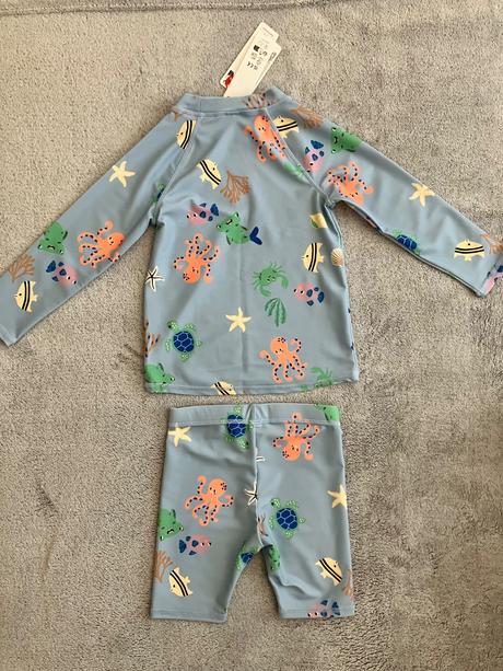 Dvojdielna súprava plaviek morský svet, lindex,98