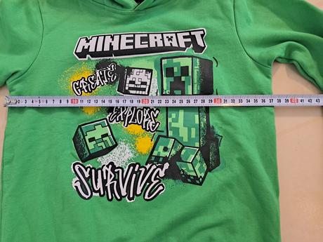 Minecraft  mikina  s kapucňou, 122