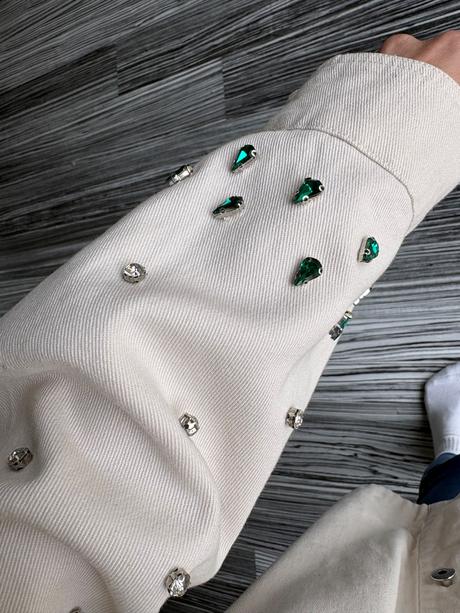 Zara košeľa , vetrovka s kamienkami, zara,s