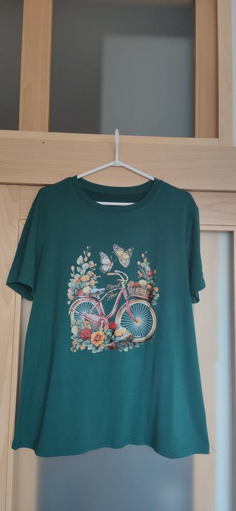 Dámske tričko s potlačou, veľ. 42, xl