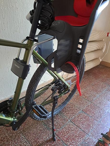 Detská sedačka na bicykel,