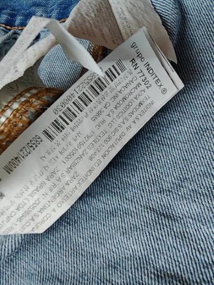 Zara limitka moderna, stylova, top riflovka m, zara,m