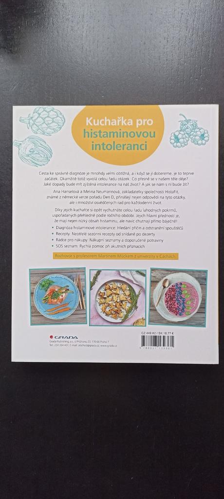 Kuchařka pro histaminovou intoleranci, 