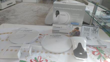Monitor kontroly dýchania pre novorodenca, babysense