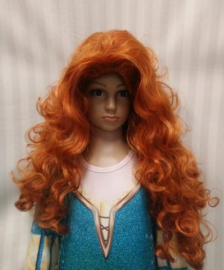 Kostým merida šaty a vlasy, 110-122 cm, 