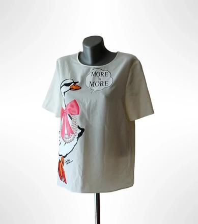 Dámsky luxusný top/blúzka boutique moschino, moschino,m