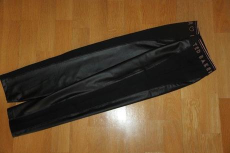 Legíny s koženkou, river island,140