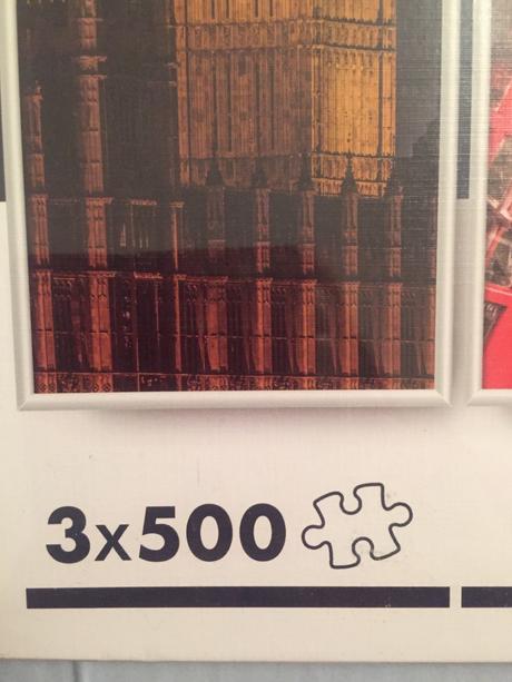 Puzzle clementoni 3 x 500,