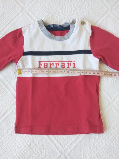 Tricko ferrari, velkost 12m, 80