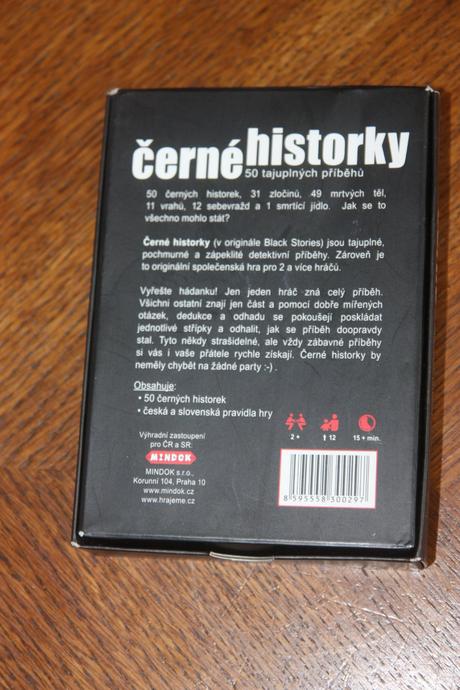 Černé ružové a modré historky, 