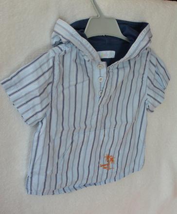 Košeľa s krátkym rukávom, 80