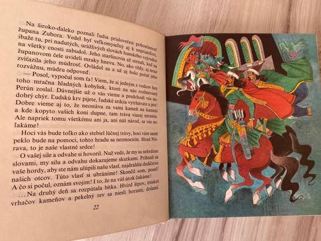 Krásna retro kniha povestí skalný hrad na kriváni,