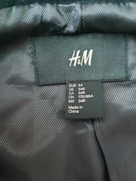 Čierne sako, h&m,44
