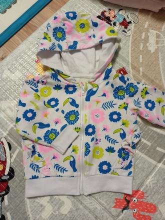 Detská mikina, fox & bunny,62