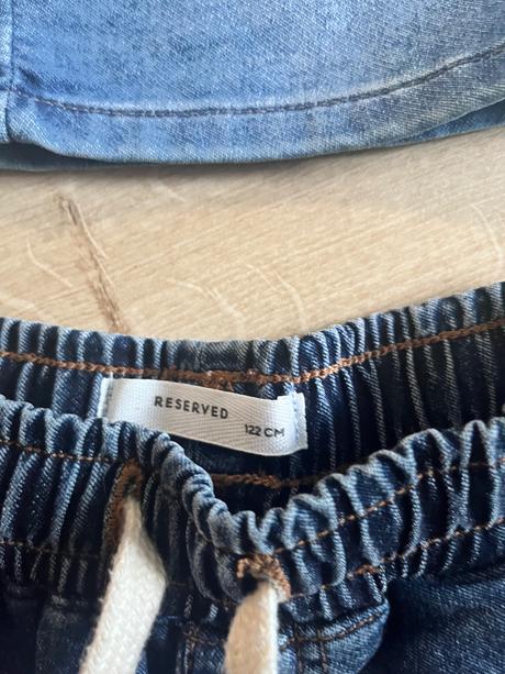 Predám rifľové krátke nohavice, reserved,122