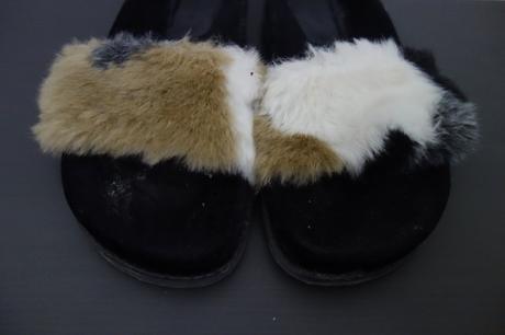 Zara slapky s kozusinu 36/37, zara,37