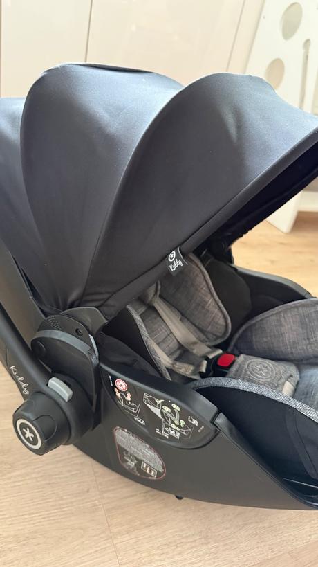 Kiddy vajicko + isofix + novorodenecke vlozky, kiddy